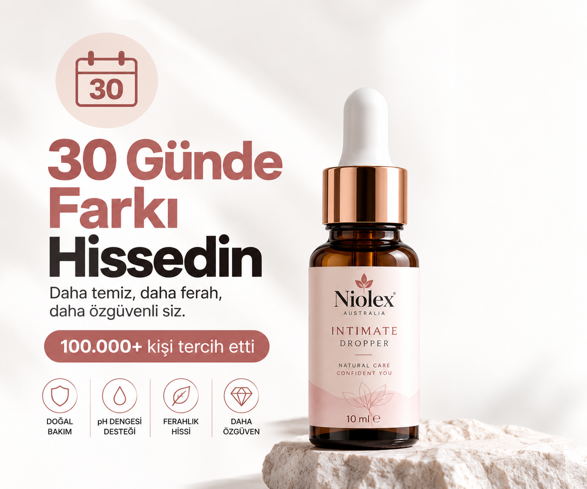 Niolex Intimate Dropper - Hassas Bölge Koku & Ferahlık Bakımı