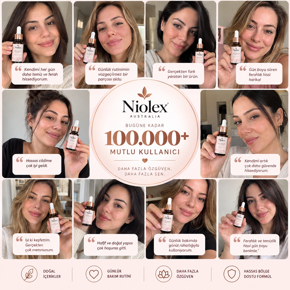 Niolex Intimate Dropper - Hassas Bölge Koku & Ferahlık Bakımı