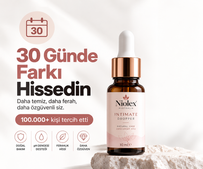 Niolex Intimate Dropper - Hassas Bölge Koku & Ferahlık Bakımı
